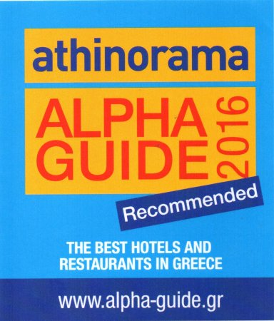 top hotel and restaurant award by Alpha Guide 2016