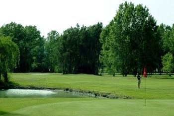 The golf Corfu in the meadow of Ropa