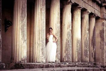 Die Braut im Palast fotografieren